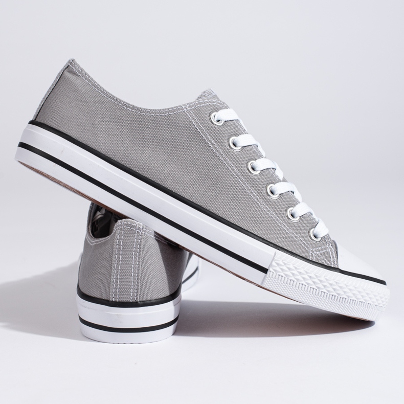 Vico Graue Turnschuhe für Herren 2