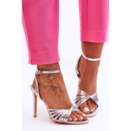 Damensandalen Silber My Darling silber- 1