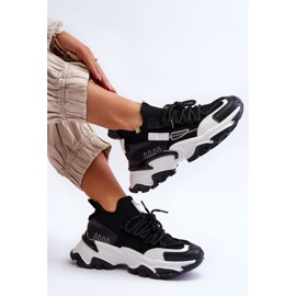 PS1 Slip-on-Sock-Sneaker für Damen in Schwarz von Keaton 1