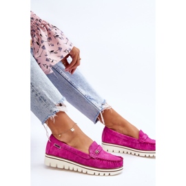 PS1 Damen-Loafer auf der Plattform Fuchsia Mirren rosa 2