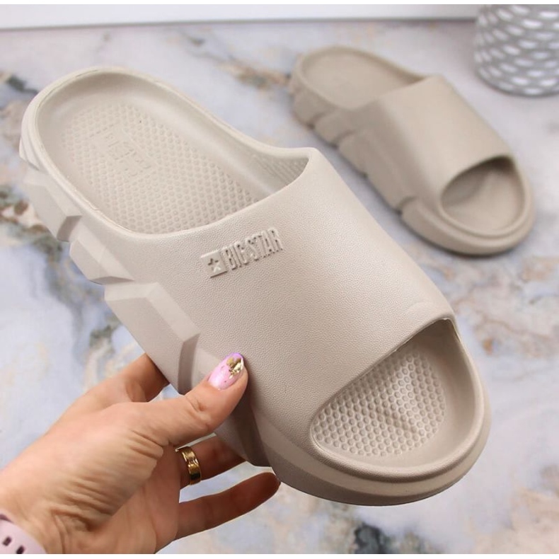 Big Star Hausschuhe W LL274593 INT1882 beige 1