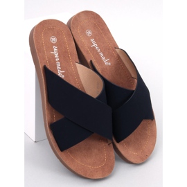 Ryan Black Damenhausschuhe schwarz 1