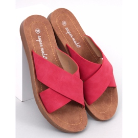 Ryan Fushia Damenhausschuhe rosa 1