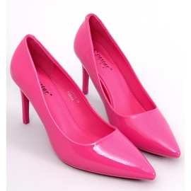 Charlotte Fuchsia lackierte Stiletto-Pumps rosa 1