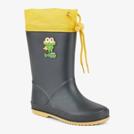 Gummistiefel Coqui Rainy Collar Jr. 8508-636-2412 schwarz 1