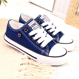 Kinder Sneaker Big Star Marineblau FF374202 3