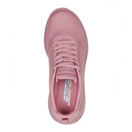 Skechers Memory Foam Bobs Squad Chaos Schuhe W 117209 Ras rosa 1