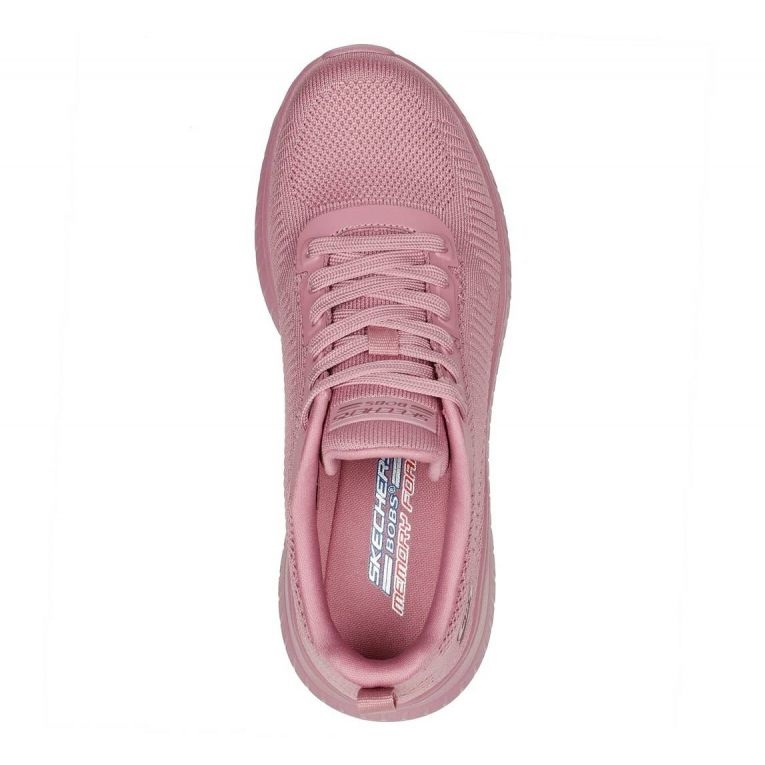 Skechers Memory Foam Bobs Squad Chaos Schuhe W 117209 Ras rosa 1