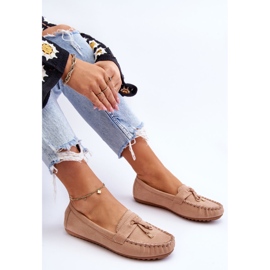 PS1 Klassische dunkelbeige Wildleder-Loafer Gute Zeit 1