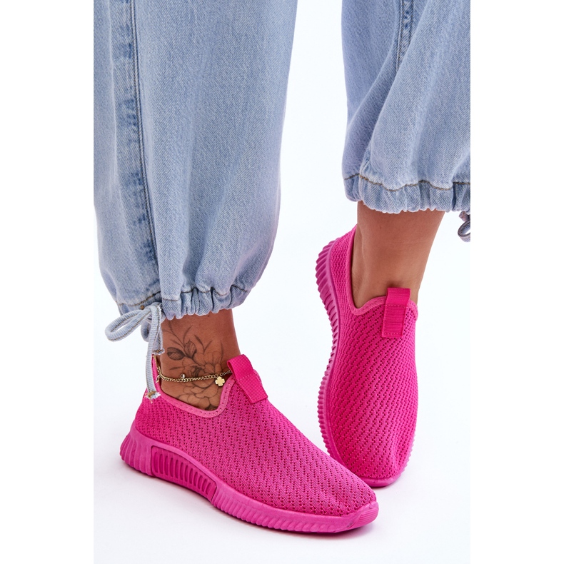 PM1 Klassische Slip-On-Sneaker Fuchsia Frankie rosa 2