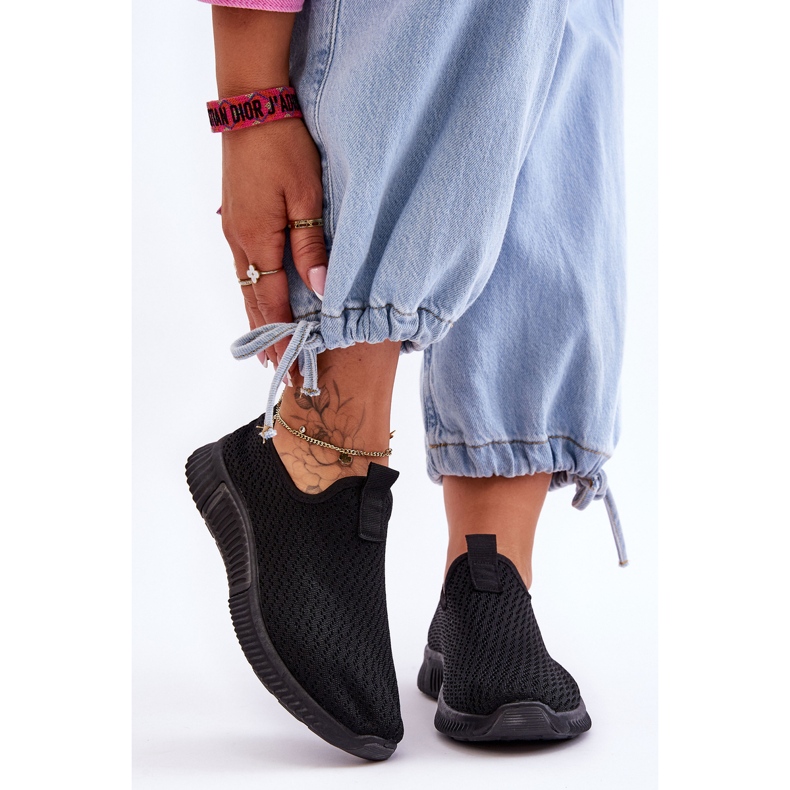 PM1 Klassische schwarze Frankie Slip-On-Sportschuhe 1