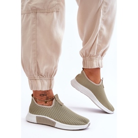 PM1 Klassische Slip-On-Sneakers in Grün von Frankie 1
