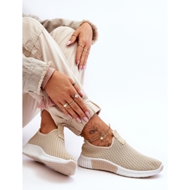 PM1 Klassische Slip-on-Sneaker in Beige von Frankie 2