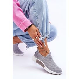 PM1 Klassische Slip-on-Sneakers in Grau von Frankie 2