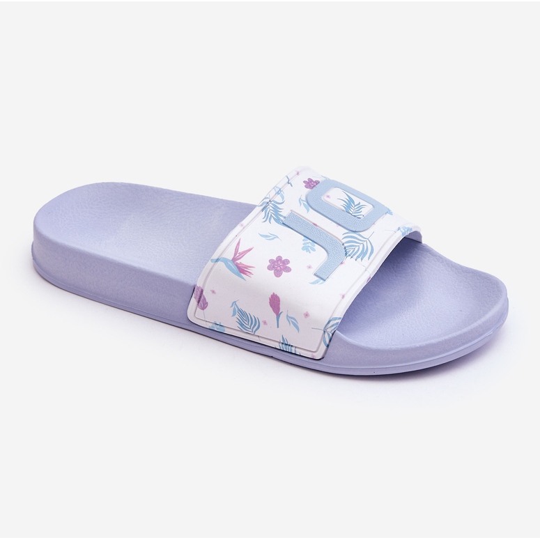 Jomix Blaue klassische Damenhausschuhe 1