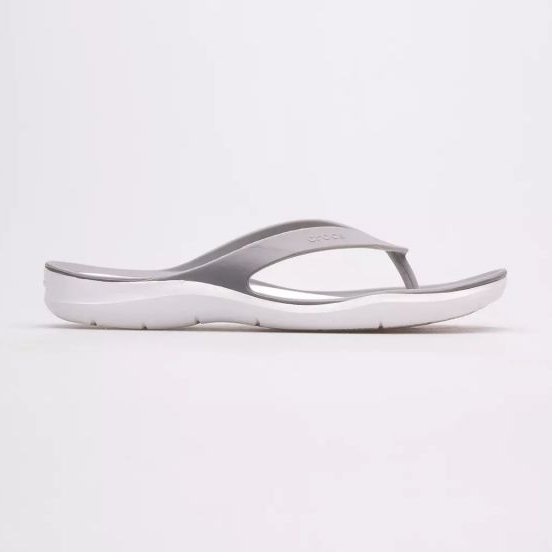Crocs Swiftwater Flip W 204974-06X grau 2