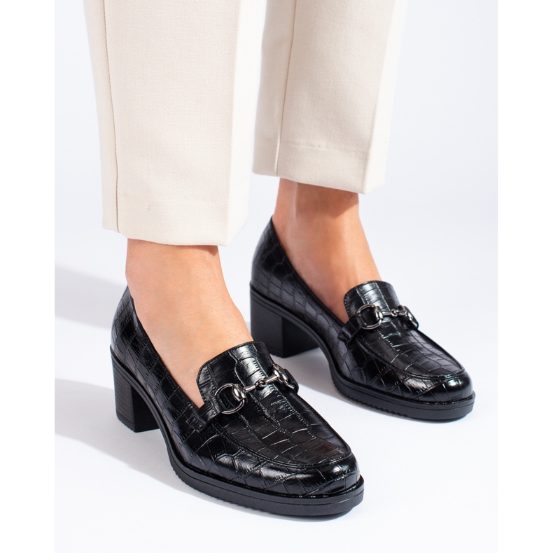 Vinceza Vincez' schwarze Brogues 1