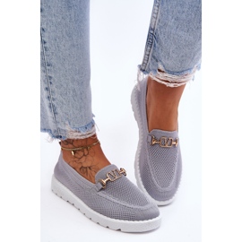 PM1 Verzierte Slip-On-Sneaker für Damen in Grau, Alena 1