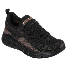 Schuhe Skechers Bobs B Flex - Fall Sparks W 117113 Bkgd schwarz 1
