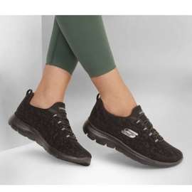 Skechers Summits Schuhe - Leopard Spot W 149037 Bbk schwarz 2