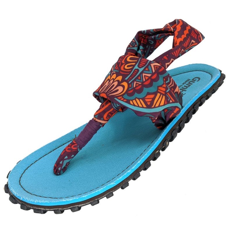 Gumbies Slingback Flip Flops W G-SB-WN-TRVN mehrfarbig 2