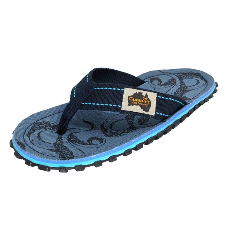 Gumbies Islander Abyss G-IS-MN-ABYSS Flip-Flops blau 2