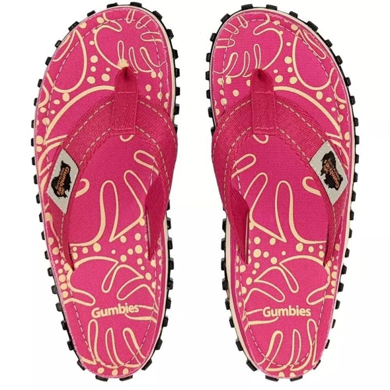 Gumbies Islander Flip Flops W GU-FFISL101 rosa 1