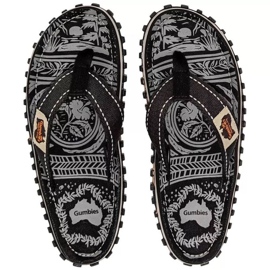 Gumbies Midnight Flip Flops GU-FFISL108 schwarz 1