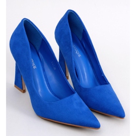 Valli Königsblaue Pumps mit Absatz 1
