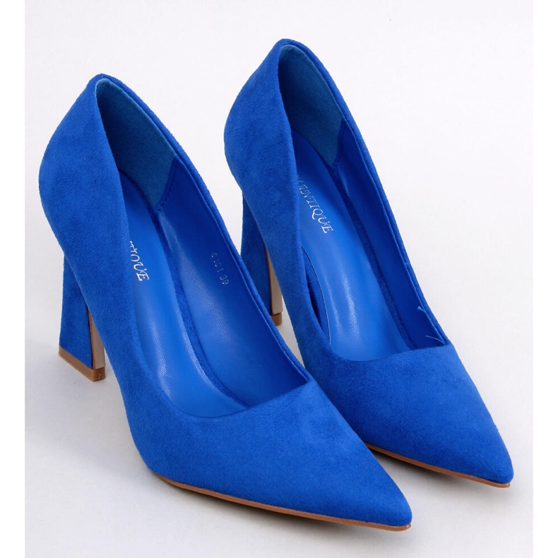 Valli Königsblaue Pumps mit Absatz 1