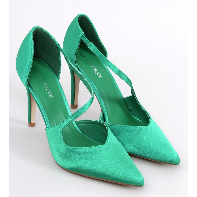 Asymmetrische High Heels für Damen von Vintoni Green grün 1