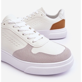 WJ1 Weiße Castiel-Sportschuhe zum Schnüren für Herren 2