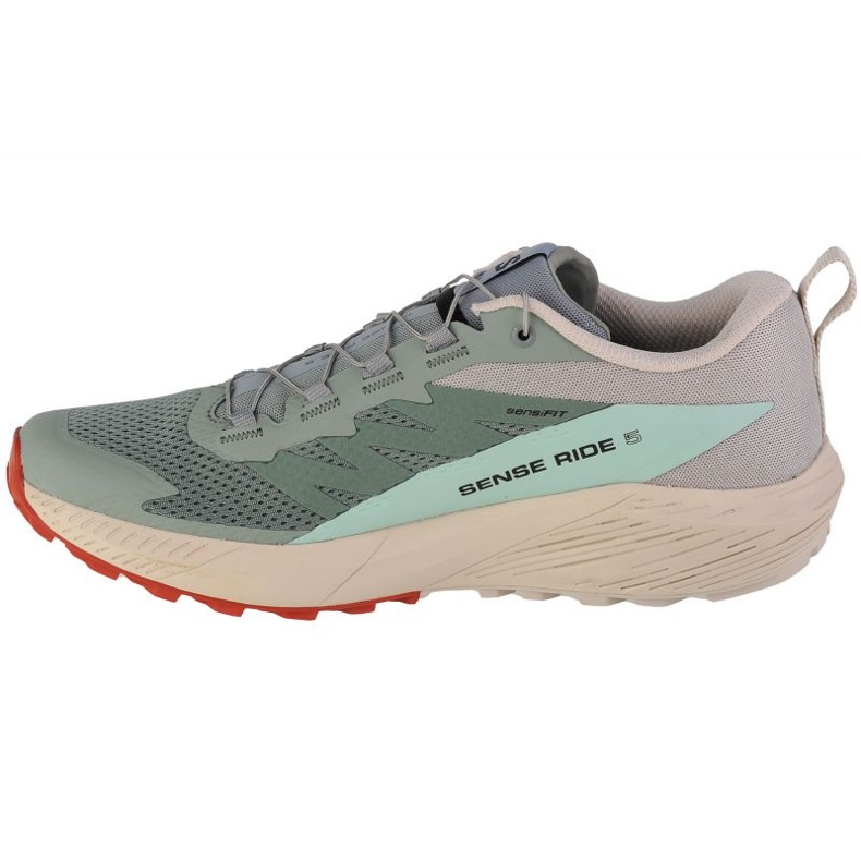 Schuhe Salomon Sense Ride 5 M 472117 grün 1