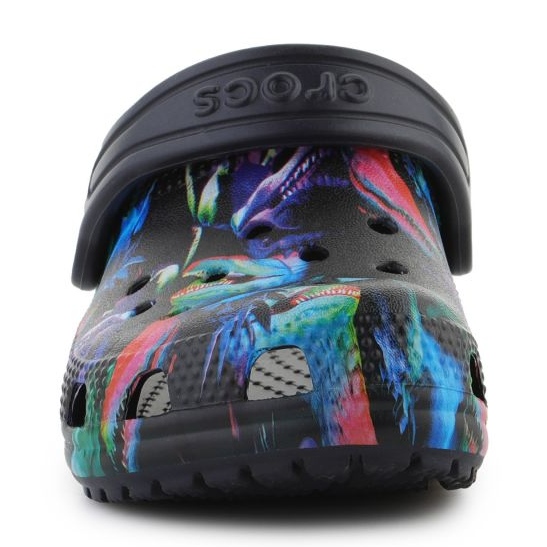 Crocs Classic Dino Clog Jr 208303-4LF Hausschuhe schwarz 1