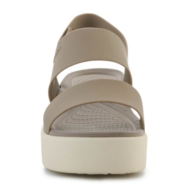 Crocs Brooklyn Low Wedge Sandalen W 2064-53-2YI beige 1