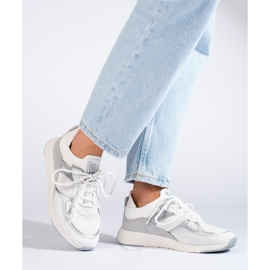 Damenturnschuhe Big Star JJ274A196 weiß 2