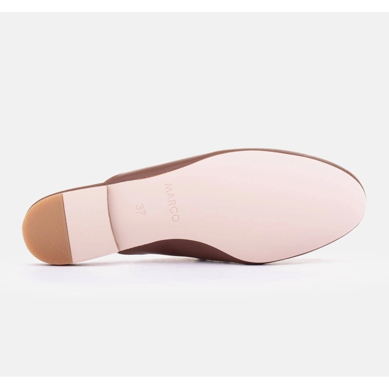 Marco Shoes Hausschuhe mit Dekoration braun 2