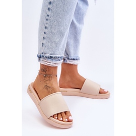 Damen-Plateauhausschuhe Big Star LL274933 Beige 2