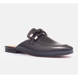 Marco Shoes Hausschuhe mit Dekoration schwarz 1