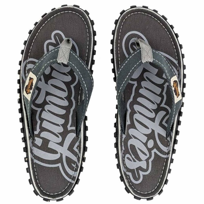 Gumbies Islander Flip-Flops 708210945424 grau 1