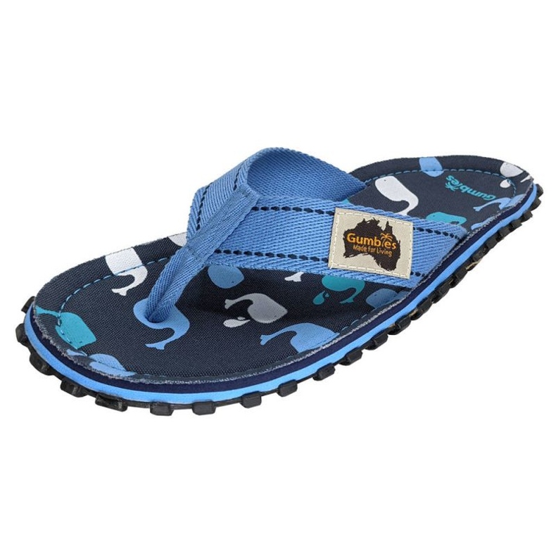 Gumbies Islander Flip-Flops 810084115534 blau 2