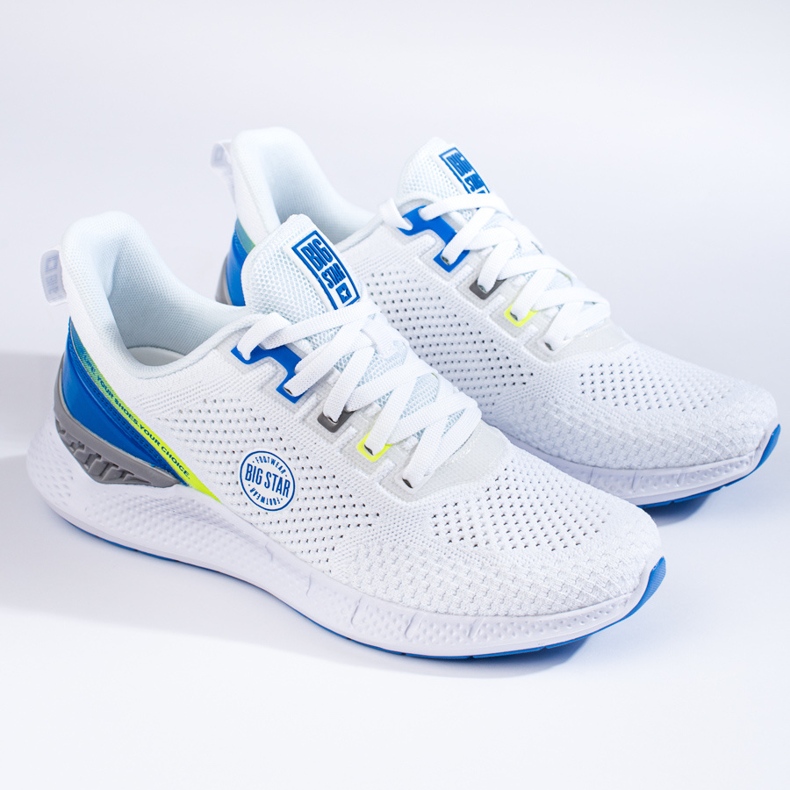Weiße Sportschuhe für Herren Big Star LL174102 1