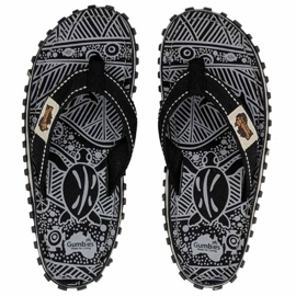 Gumbies Islander Flip Flops G-IS-UNI-BLSIG schwarz 1