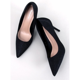 Maineri Schwarze Damen-High-Heels 1