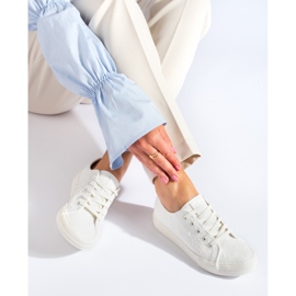 Weiße Damen-Sneaker LL274223101 Big Star 1