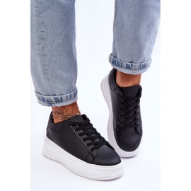 Klassische Damen-Sneaker in Schwarz und Weiß, Night Trip 1