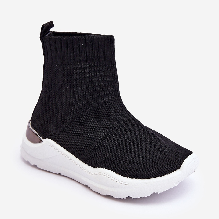 FR1 Kinder-Socken-Sportschuhe Schwarz Benito 1