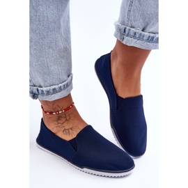 Versali Slip-On-Sneaker für Damen, Marineblau 2