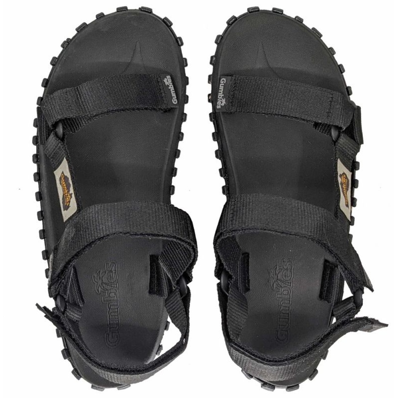 Sandalen Gumbies Scrambler Sandal G-SC-UNI-BLACK schwarz 1