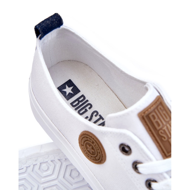 Herren Sneakers Big Star LL174019 Weiß 6